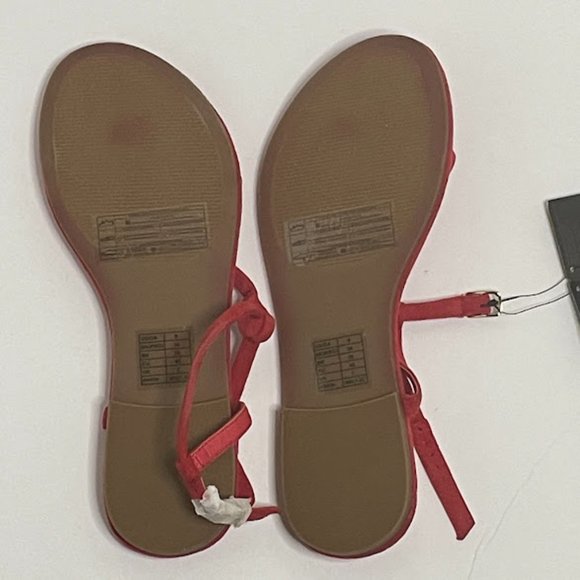 Red Forever 21 Sandals 9 - Picture 4 of 4